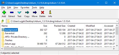 Cómo abrir un archivo DMG en Windows