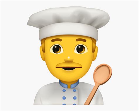 Cook Emoji Free Transparent Clipart Clipartkey