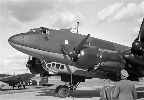 Focke Wulf Fw 200 Condor With Starboard Engines Running At Immola