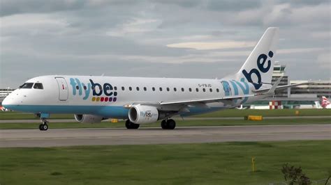 The embraer 175 is a small regional jet and is operated by compass airways and american eagle featured user comments. Flybe Embraer 175 G-FBJD Takeoff at Manchester Airport ...