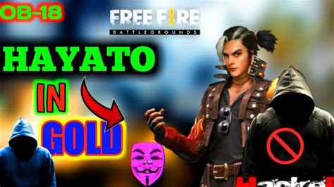 0:21 genzox2 animation recommended for you. HAYATO IN GOLD 🚫|| 100% NO HACK FREE FIRE || HAYATO IN ...