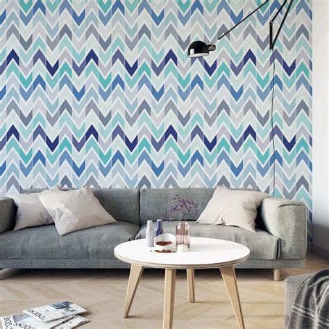 Chevron Removable Wallpaper G154 27 Etsy Removable