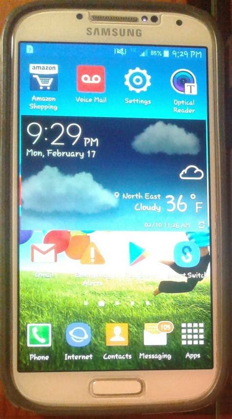 Samsung Galaxy S4 Verizon 16gb Gsm 4g Lte Android Smartphone White Sch