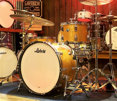 Ludwig Legacy Maple 3 Piece Shell Pack In Gold Sparkle Sale Drum Shop