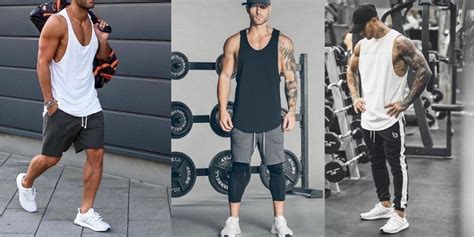 Gym Wear Look Book For Men Fitness Outfits For Guys Styl Inc