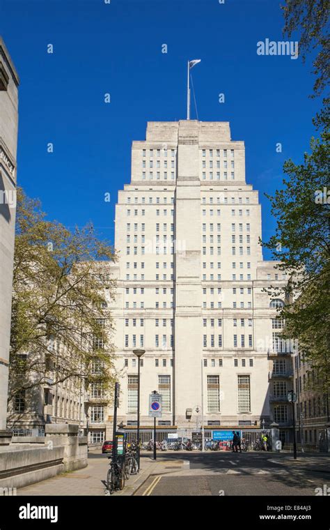 Senate House University Of London Malet Street London Uk Stock Photo