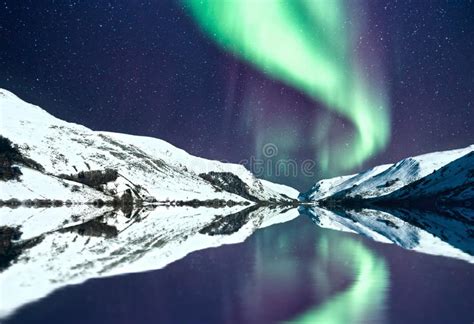 Northern Lights Aka Aurora Borealis Stock Photo Image Of Coming