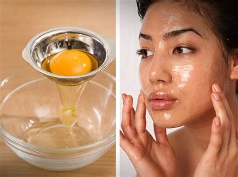 5 Mascarilla De Clara De Huevo Para La Cara