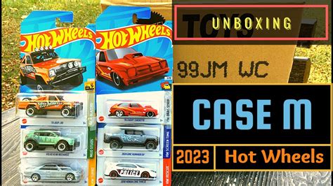 Outdoor Unboxing Hot Wheels 2023 Case M Youtube