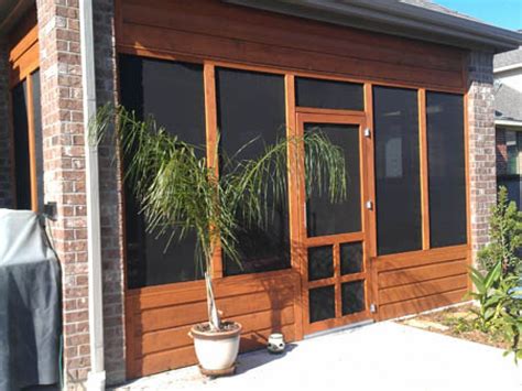 Screened Rooms And Patio Screens Spring And The Woodlands