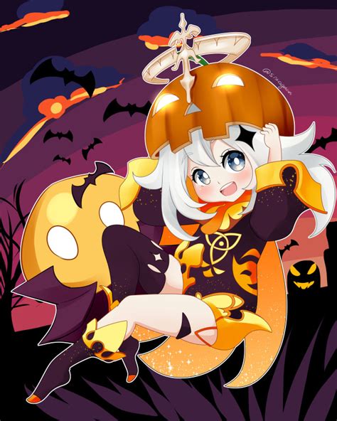 Draw Your Character Into Halloween Anime Style