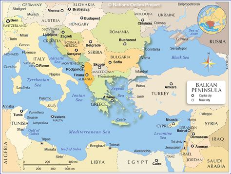 Balkan Mapa Superjoden
