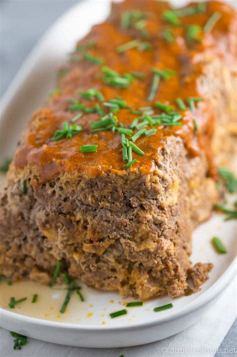 After brushing the roll with the beaten egg, wrap it in cling film and place it in the fridge on the baking tray overnight. Indian Meatloaf - Simply Stacie