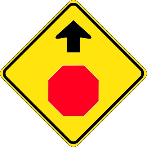 Stop Ahead Road Signs Uss