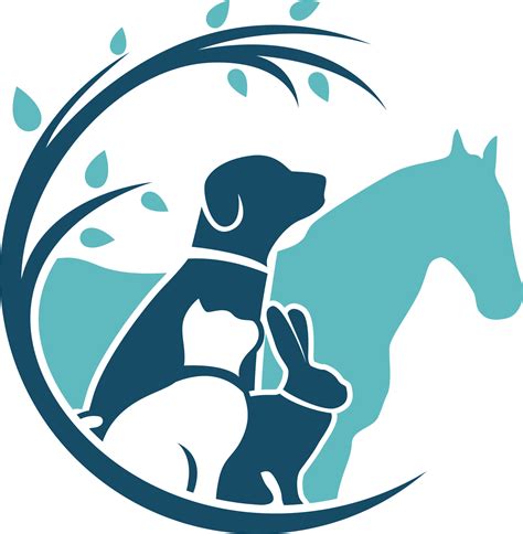 Cat Dog Rabbit And Horse Vet Vector Logo Illustration 11467083 Vector