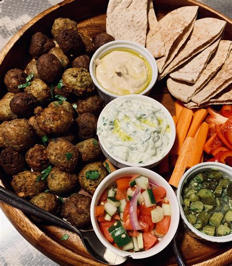 Homemade Falafel Platter Rfood