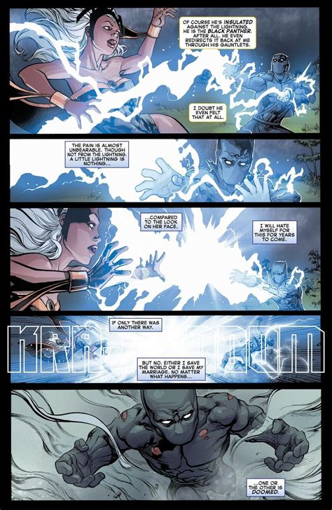 Black Panther Vs Storm Avx5 Storm Comic Storm Marvel Marvel 12