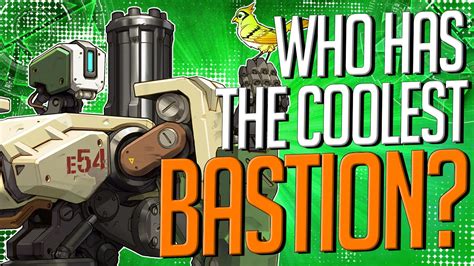 Overwatch Who Has The Coolest Bastion Funny Moments Youtube