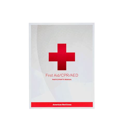 First Aidcpraed Participants Manual Red Cross Store