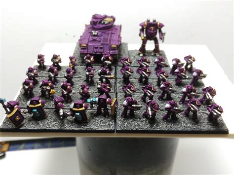 6mmepic40k Scale Emperors Children Space Marines Minipainting