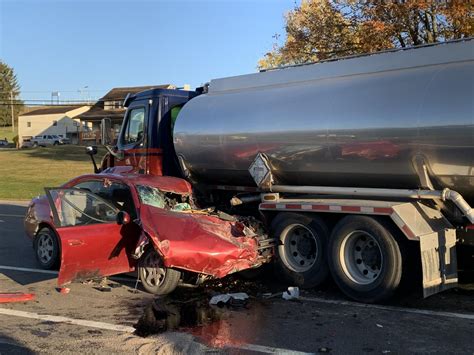 Man Killed In Crash Involving Fuel Truck On Us 40 Early Thursday