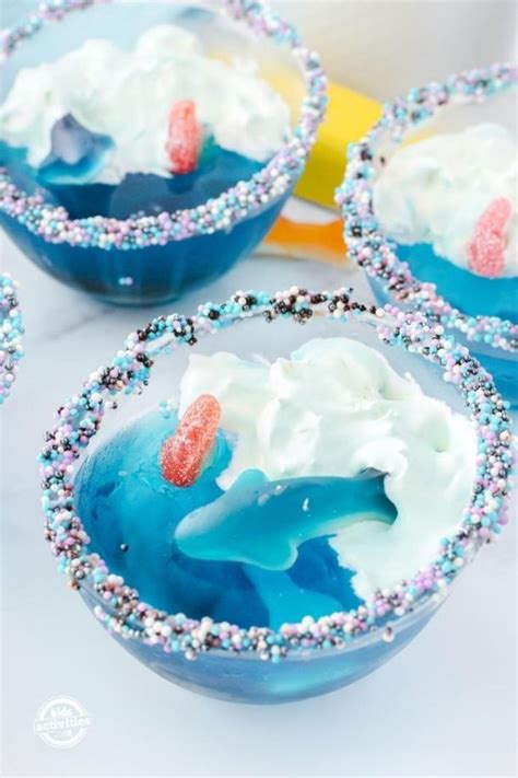 Cute Yummy And Gummy Shark Jello Cups Kids Activities Blog
