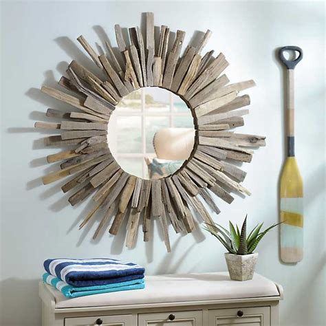 Maybe you would like to learn more about one of these? Rustic Driftwood Sunburst Mirror | Kirklands