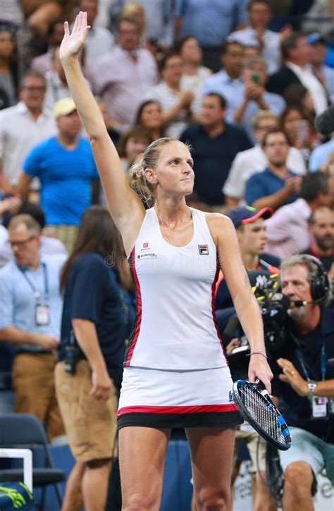 Professional Tennis Player Karolina Pliskova Of Czech Republic