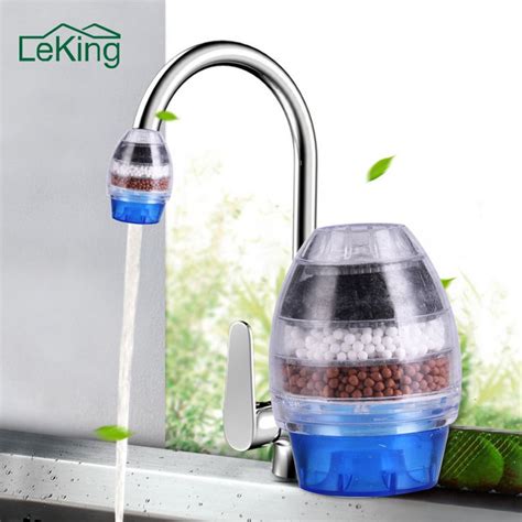 Household Water Filter Carbon Home Household Kitchen Mini Faucet Tap