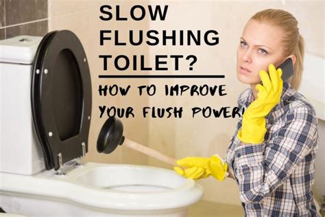 Slow Flushing Toilet 4 Tips To Make A Weak Flush Stronger