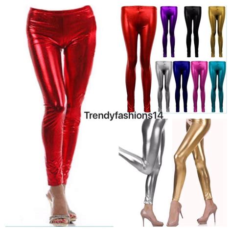 Disco Inspired Leggings That Are Versatile And Can Be Worn On Many Occasions Full Length