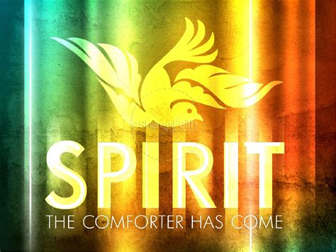 Holy Spirit As Comforter Comfort