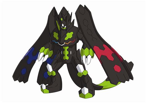 Pokémon Details And Artworks For The New Zygarde Formes Perfectly