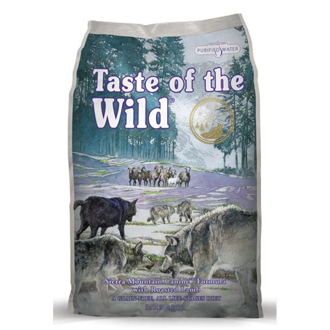 Taste of the wild has been singled out as one of the brands most frequently producing dcm (dilated cardiomyopathy) in dogs eating grain free dog foods per they even have a small breed formula. Taste Of The Wild Adult Dog Food Roast Lamb 2.27kg | Feedem