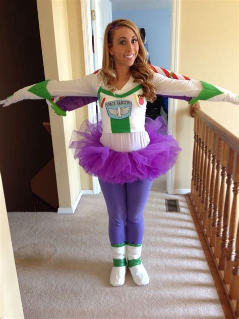 Buzz Lightyear From Toy Story No Sew Halloween Costume The Girls My
