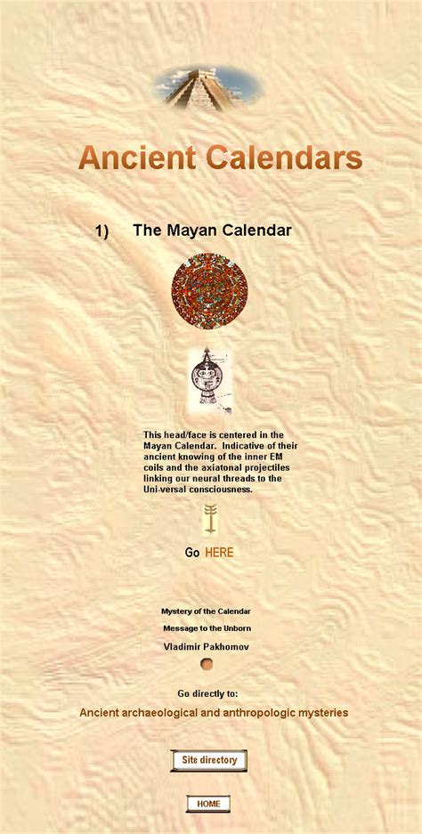 Ancient Calendars