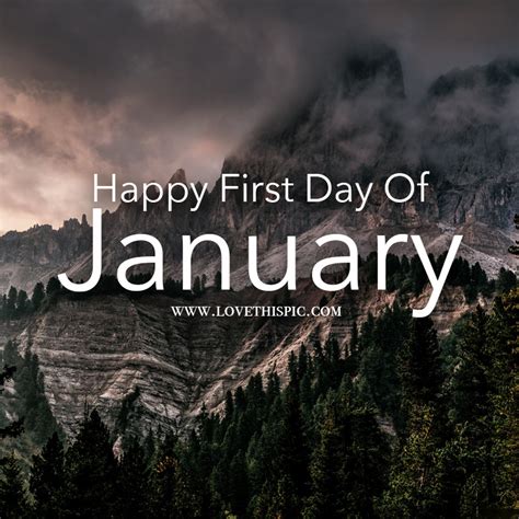 Happy First Day Of January Pictures Photos And Images For Facebook