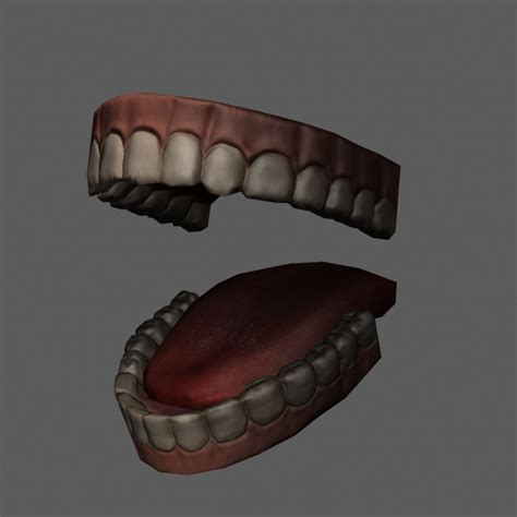 Digital dental implant model(3shape model builder). dental implant 3d model