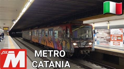 🇮🇹 Catania Metro 🇮🇹 Metropolitana Di Catania 2022 Youtube