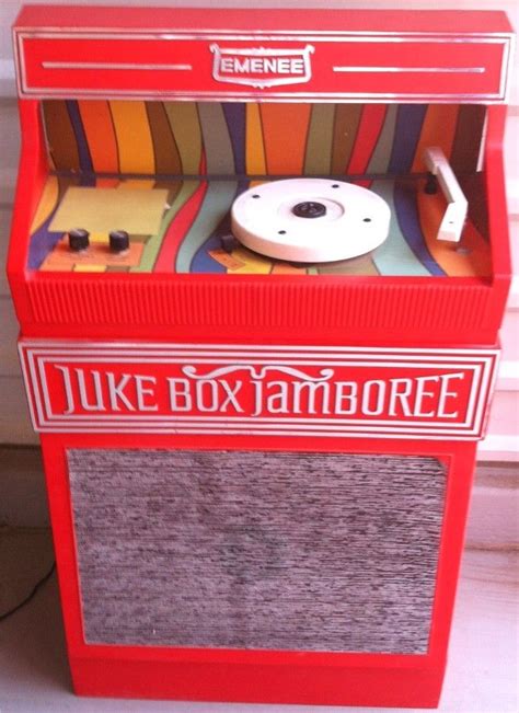 1960s 60s Juke Box Jamboree Record Player Phonograph Jukebox Juke