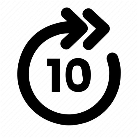 Fast Forwards 10s Forward Fast Next 10 Second Icon Download On