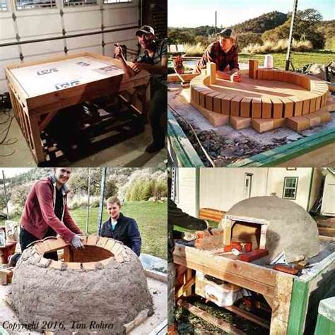 Domestic ovens can't get that hot. Building a Wood-Fired Pizza Oven for Full-Barn Farms - DIY ...