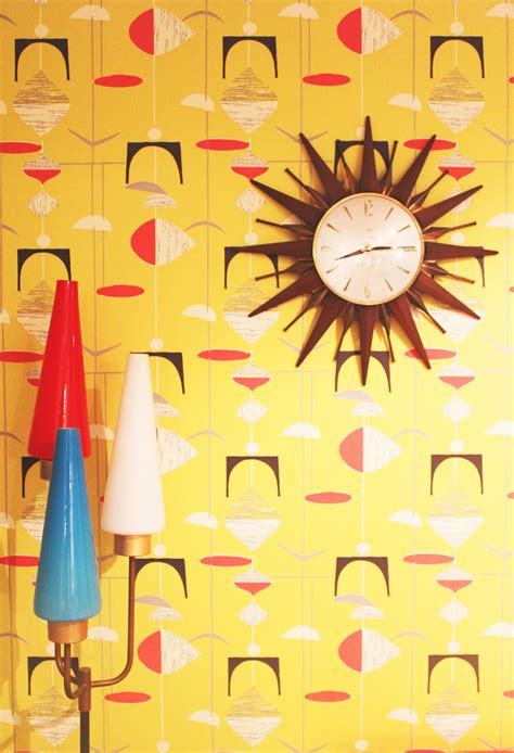 Review Of Mid Century Modern Wallpaper Designs Ideas