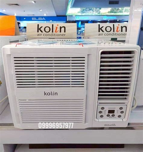New Kolin Inverter Compact Window Type Aircon 75hp And 10hp Kag