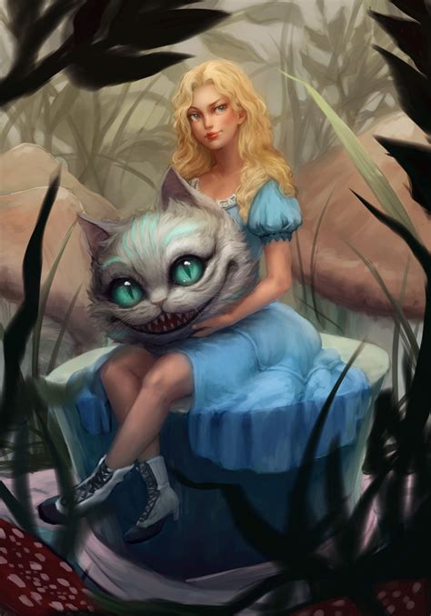 Artstation Fanart Of Alice In Wonderland