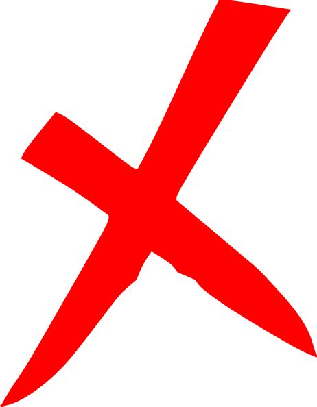 Red X Icon Clip Art At Vector Clip Art Online Royalty Free