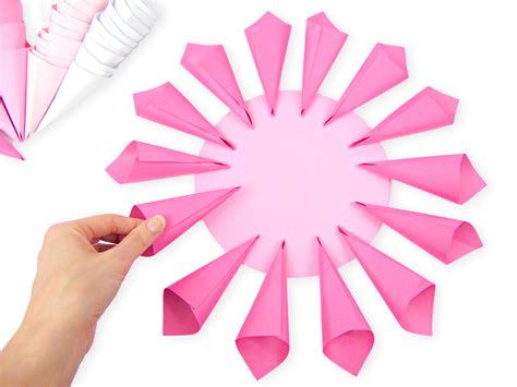 Step By Step Easy Giant Paper Dahlia Tutorial