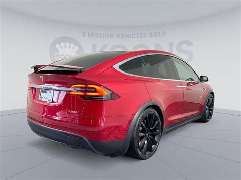 2016 Tesla Model X P90d 30848 Miles Red Used Tesla Model X For Sale