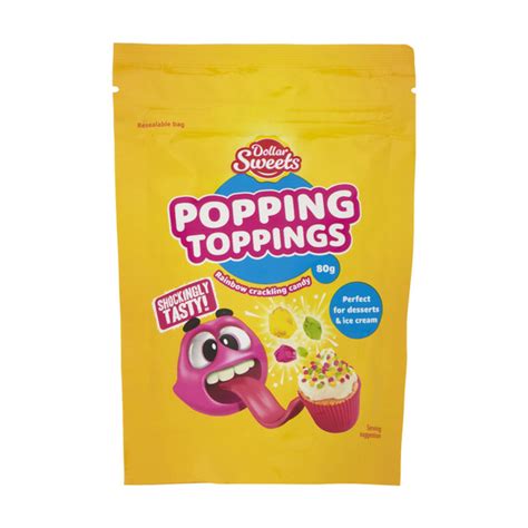 Buy Dollar Sweets Popping Toppings 80g Coles
