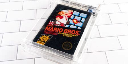 Venden una copia sellada de Super Mario Bros por 2 millones de dólares